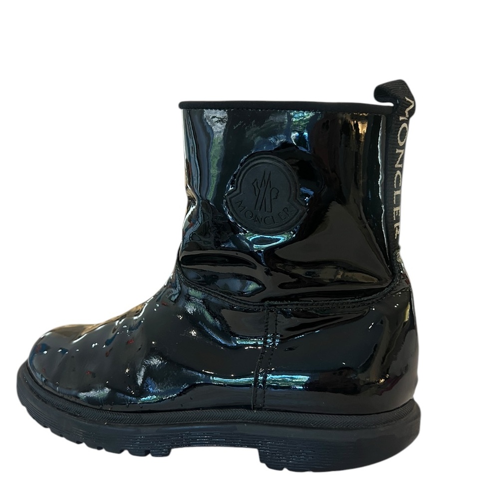 Moncler girl patent boots